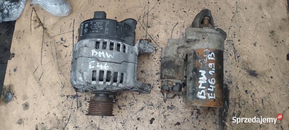 BMW E46 19 rozrusznik alternator Kielce
