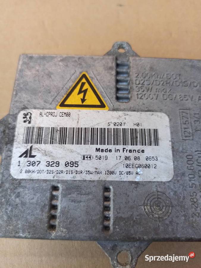 Peugeot 407 Przetwornica Xenon 1307329095 uniwersalne Bolesławiec