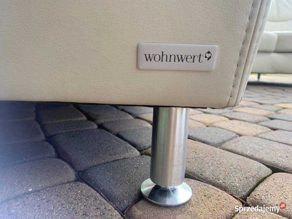 WOHNWERT NIEMIECKI NAROŻNIK SKÓRA NATURALNA 270cm Kalety