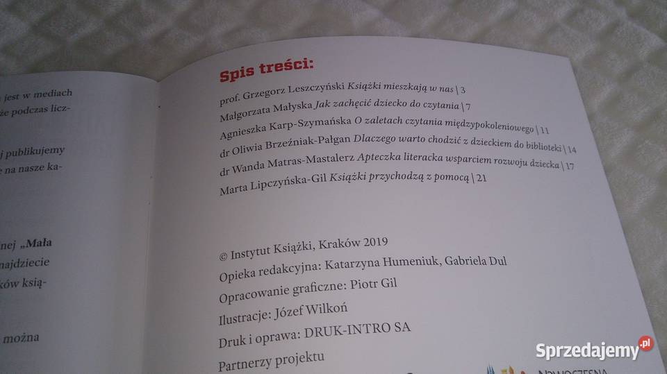 Książka połączeni czyli przedszkolak idzie do Czeladź