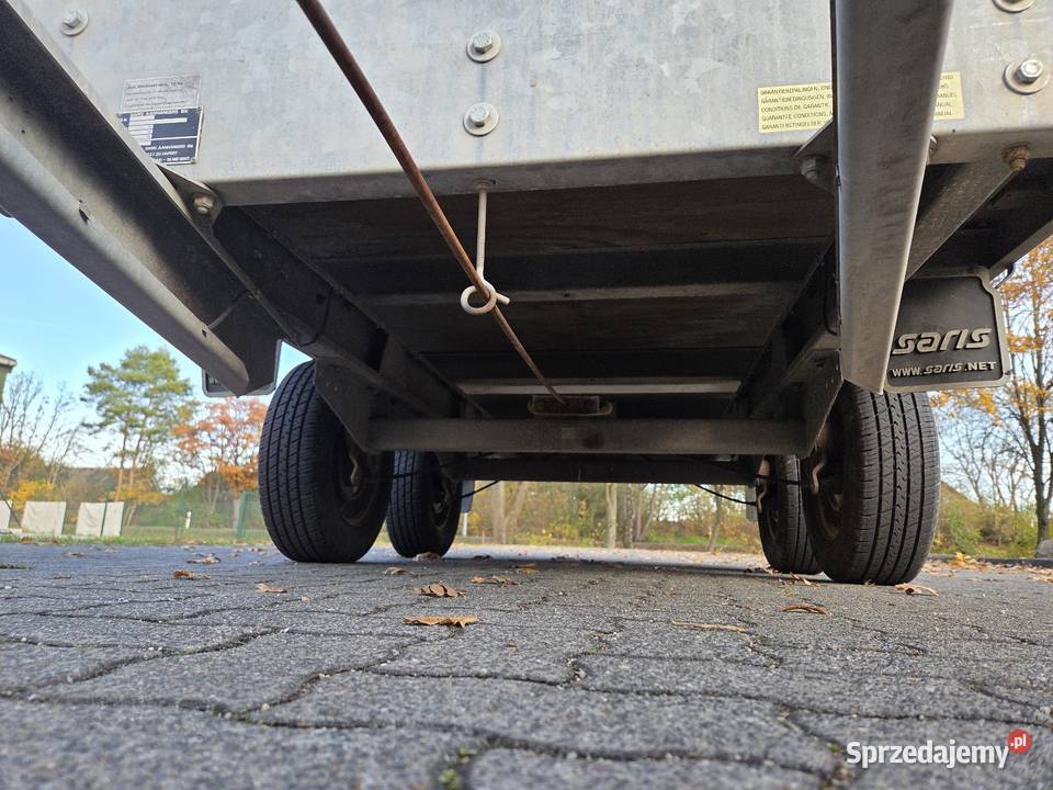 Przyczepka samochodowa SARIS Platforma Plandeka Chojnice