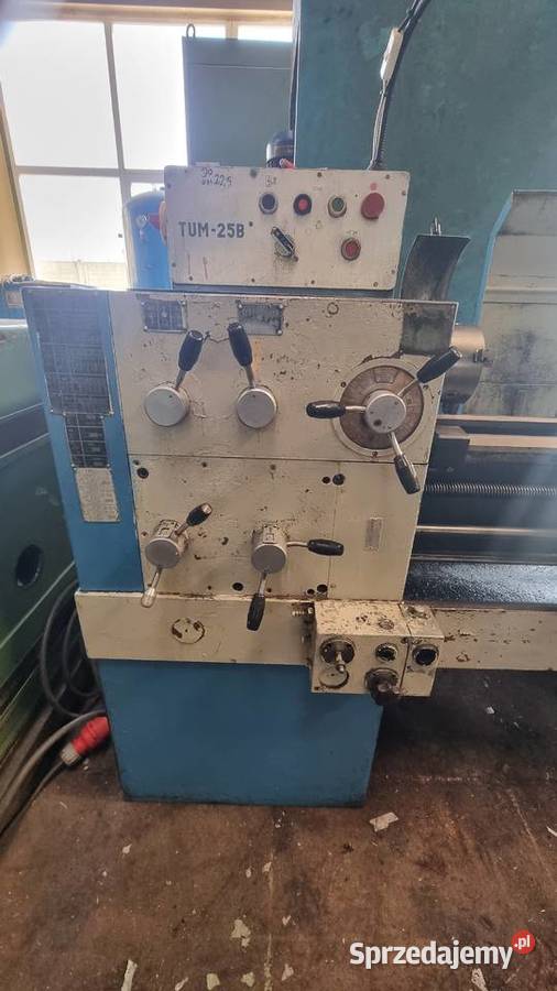 Tokarka TUM 25B Produkcja Produkcja śląskie Tarnowskie Góry