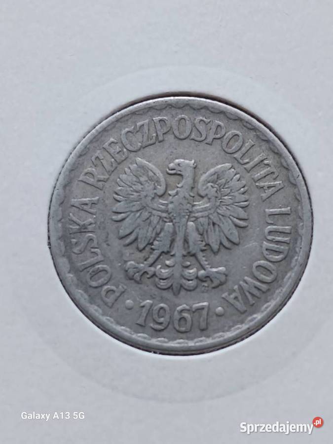 1 Złoty 1967 r 2 Numizmatyka Konin