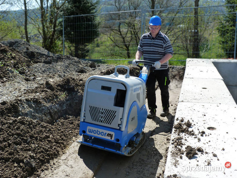 Zagęszczarka Weber CR 8 Hatz Diesel 603 75kN Nowy Wiśnicz
