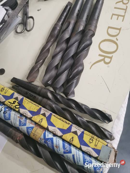 Wiertła nowe i używane PRL Produkcja