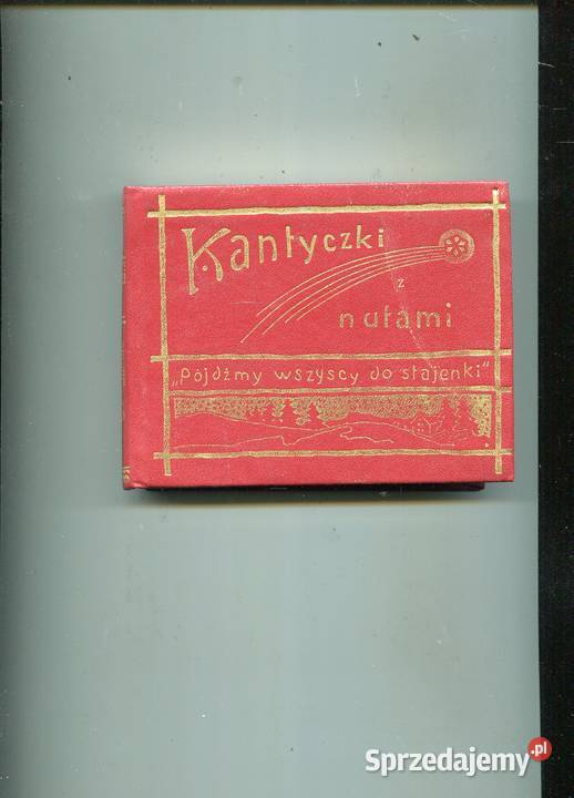 Kantyczki z nutami Pójdźmy wszyscy do stajenki Szczecin