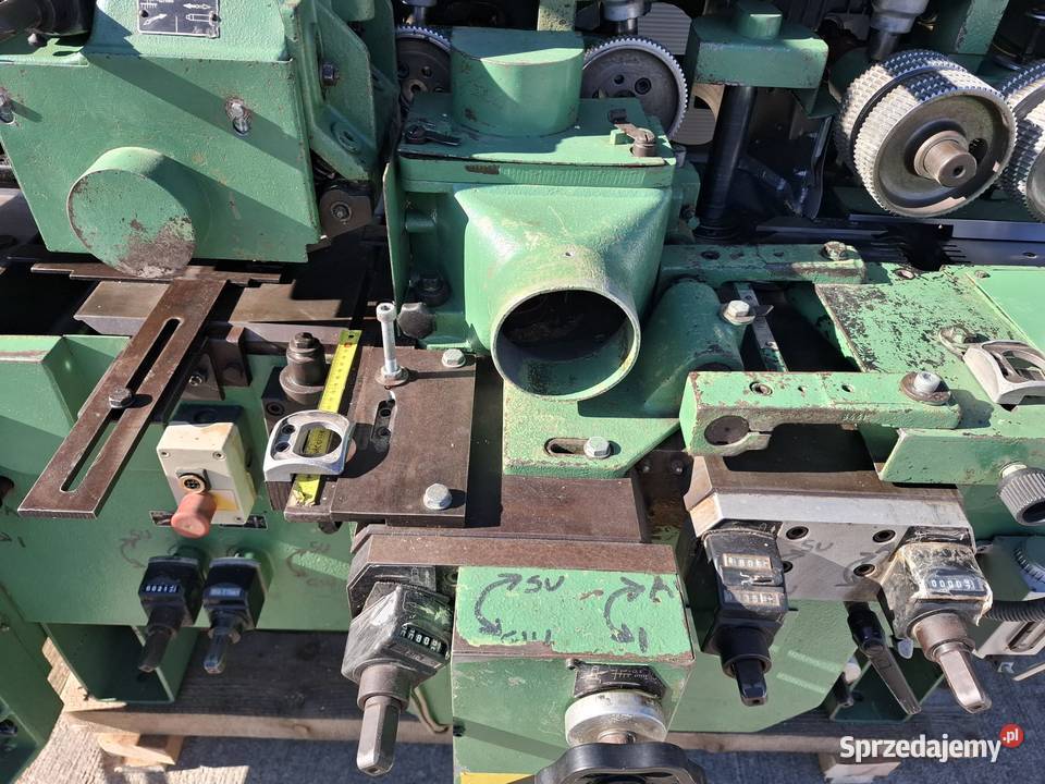 Strugarka czterostronna WEINIG PROFIMAT 22N 1125 Naprawa