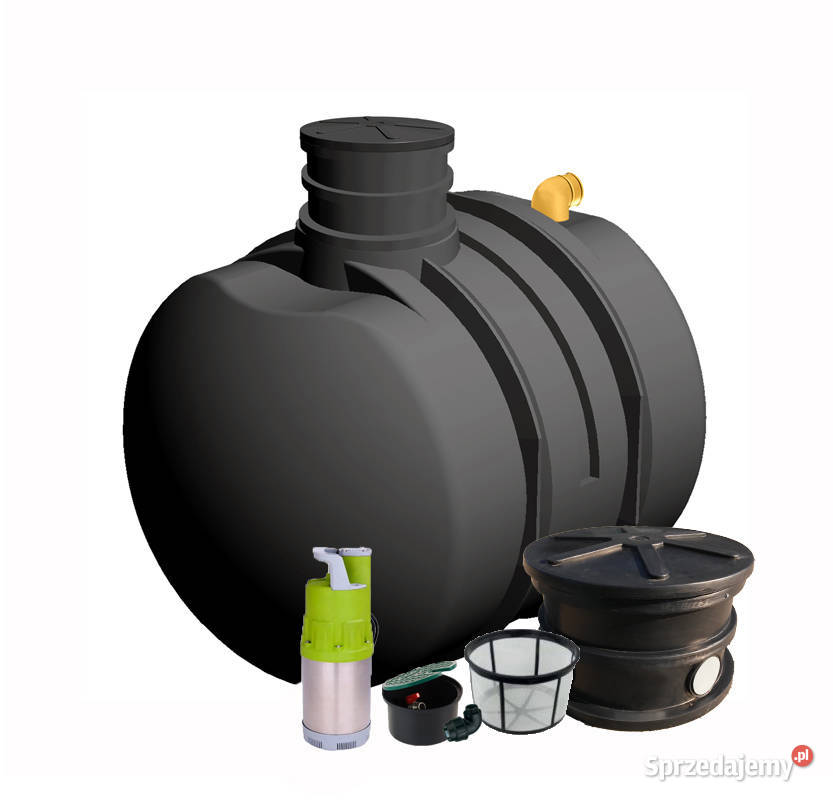ZBIORNIK NA DESZCZÓWKĘ 7500L ZESTAW PROFESSIONAL Poznań