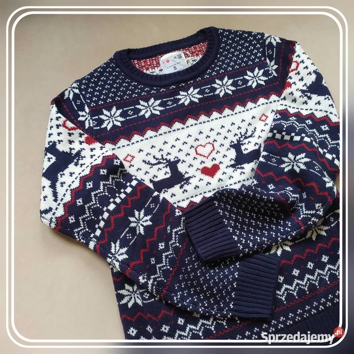 Sweter norweskie wzory na S 2 sztuki Odzież damska Koszalin