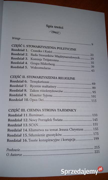 SEKRETNE STOWARZYSZENIA Sylvia Browne Łódź sprzedam