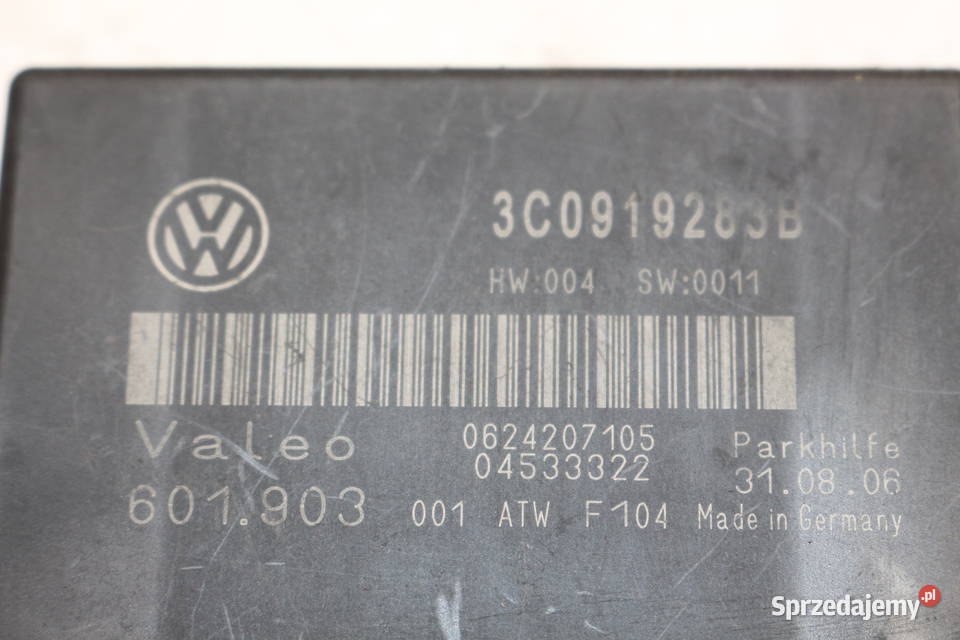 VOLKSWAGEN PASSAT B6 0510 MODUŁ STEROWNIK PDC Prochowice