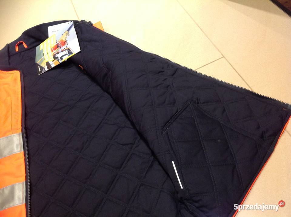 Kamizelka Zimowa Robocza Ostrzegawcza PLANAM r L Nowa Sól