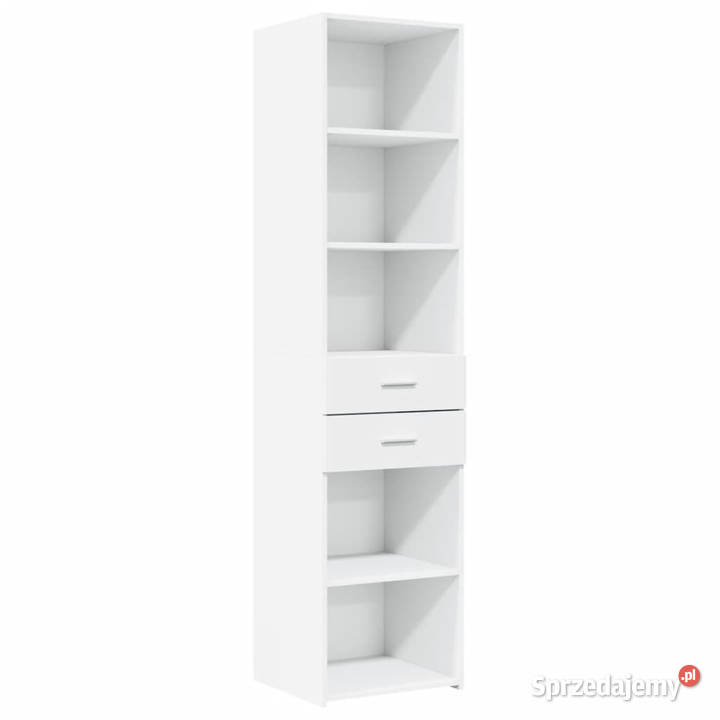 Wysoka szafka biała 45x425x185 WM3281448 mazowieckie Warszawa