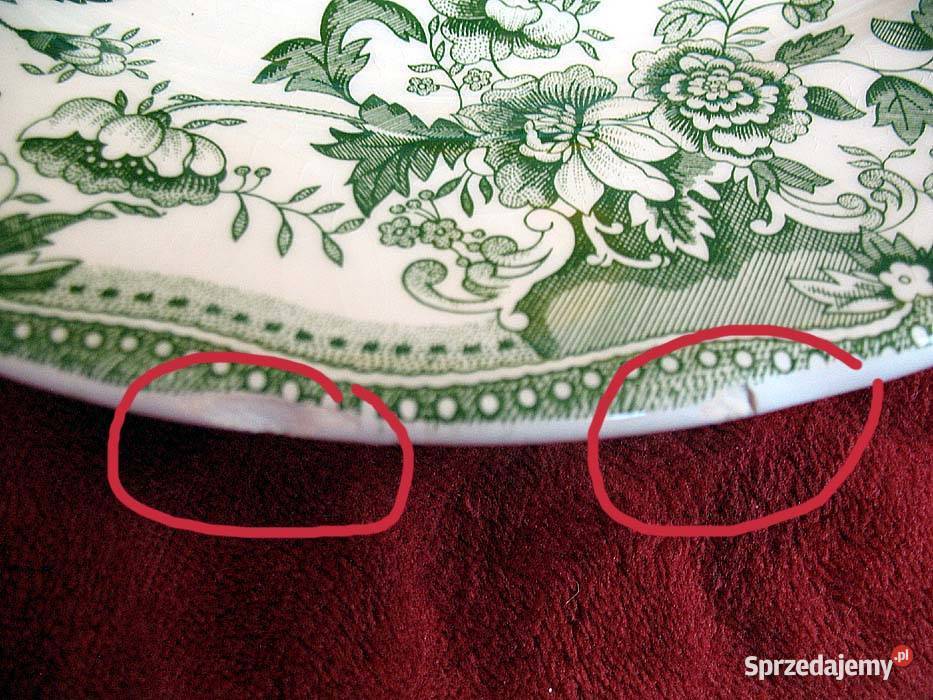 Talerz Ironstone patent design 0793 duży talerz Akcesoria kuchenne Siedlce