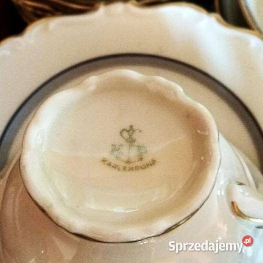 Serwis do herbaty Karlskrona Szwecja Na 12 osób