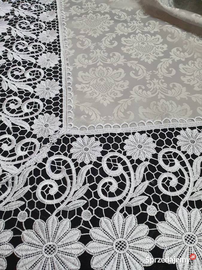 obrus z Gipiurą 180x150 Piaseczno