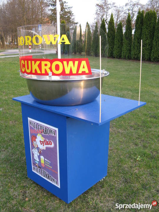 Nowa maszyna do waty cukrowej wata cukrowa ATEST Warszawa sprzedam