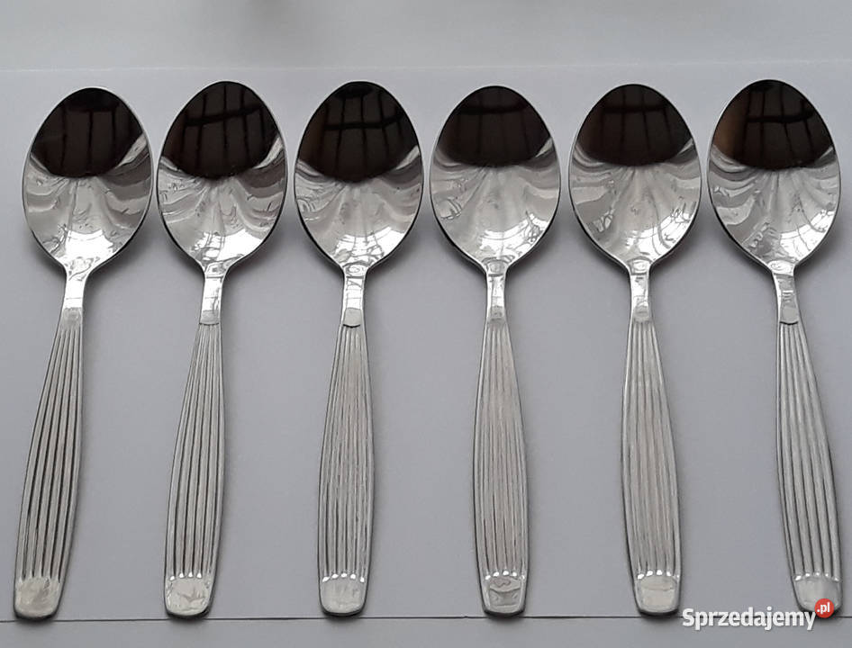 Łyżki obiadowe 1 PASECZKI PASKI Gerlach sztućce Dąbrowa Górnicza