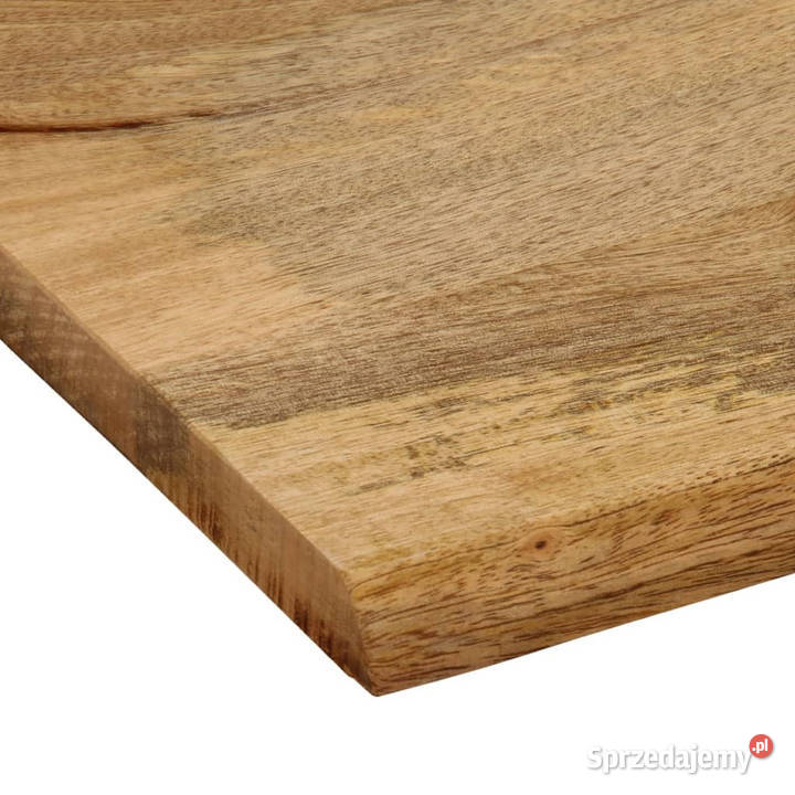 Blat stołu 90x80x25 naturalna krawędź lite Warszawa