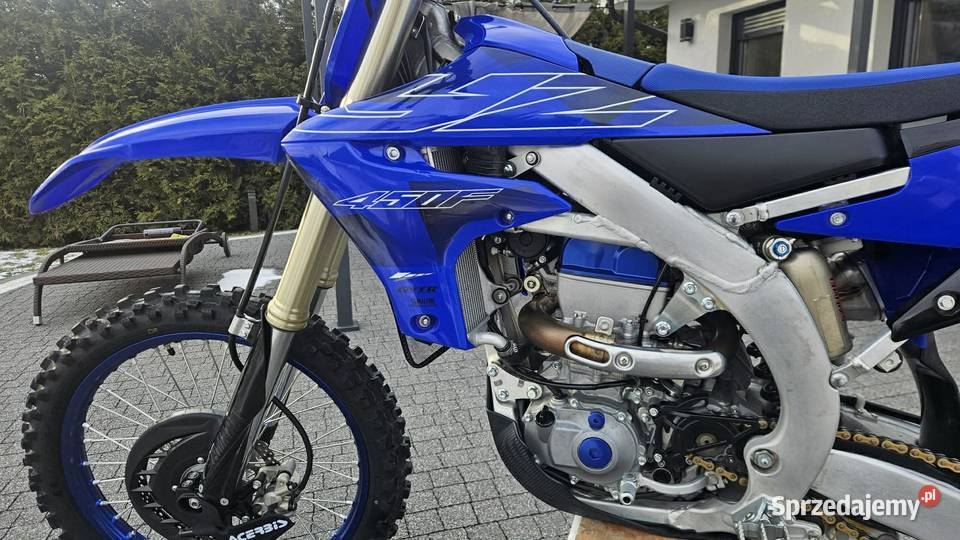 Yamaha YZF 450 2022 8 MTH Salon 1 Właściciel Sulęcin sprzedam