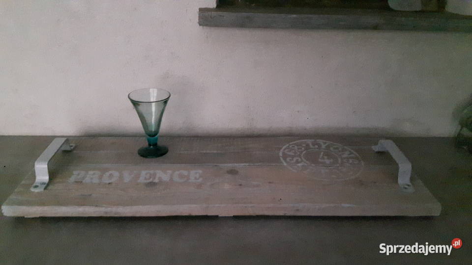 Duża taca drewniana Otwock