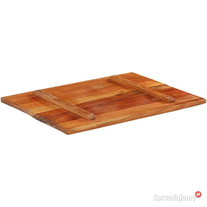 Prostokątny blat stołu 60x80 2527 mm lite drewno