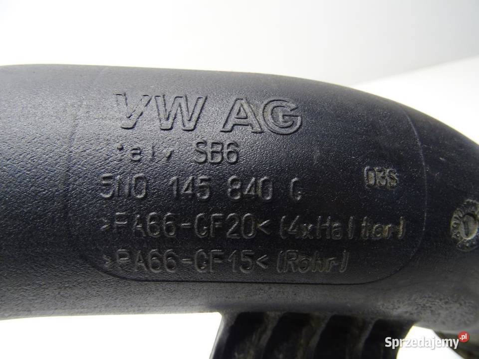 RURA PRZEWÓD INTERCOOLERA 5N0145840G VW TIGUAN I osobowe sprzedam