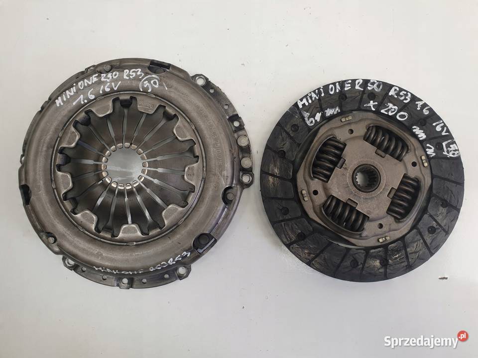 Mini One R50 R53 16 16V SPRZĘGŁO TARCZA DOCISK osobowe Janów