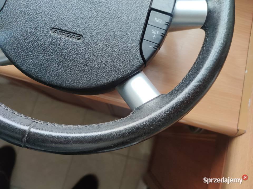 Ford Mondeo 3 kierownica skórzana z poduszką i lubelskie