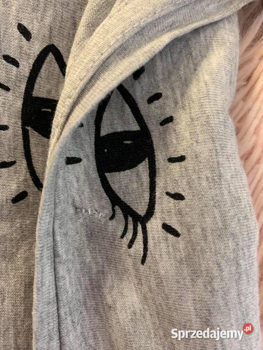 Tshirt koszulka z wiązaniami rękawach oczy HIT Dla Dziecka Jasło sprzedam