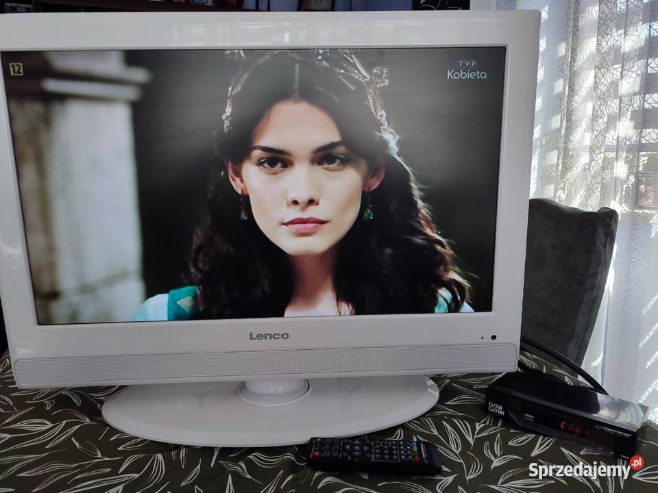 TV 26 biały z wbudowanym DVD Telewizory