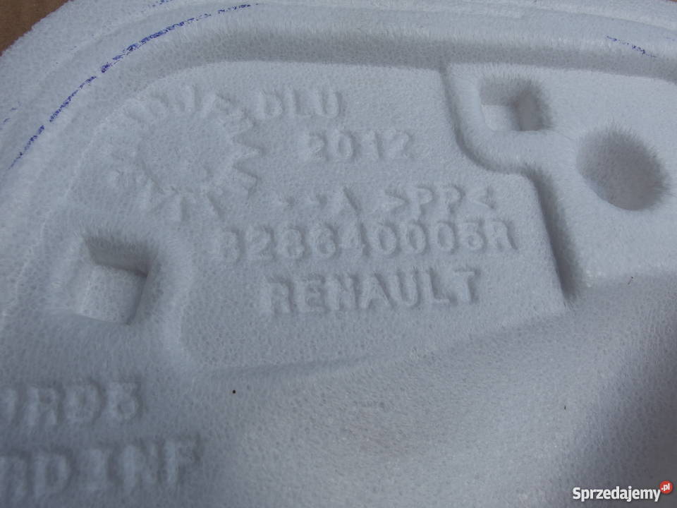 Scenic III boczek wygłuszenie pianka z drzwi osobowe wielkopolskie Wągrowiec