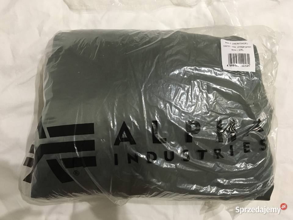 Alpha Industries MA1 Core Fit Nowa Bomber Flyers Pilotka  Kraków