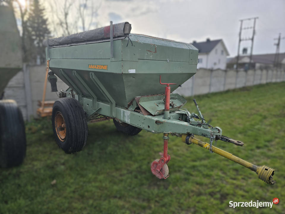 Rozsiewacz wapna nawozów AMAZONE ZG4000 4 tony 6 Rozsiewacze nawozów Baliki