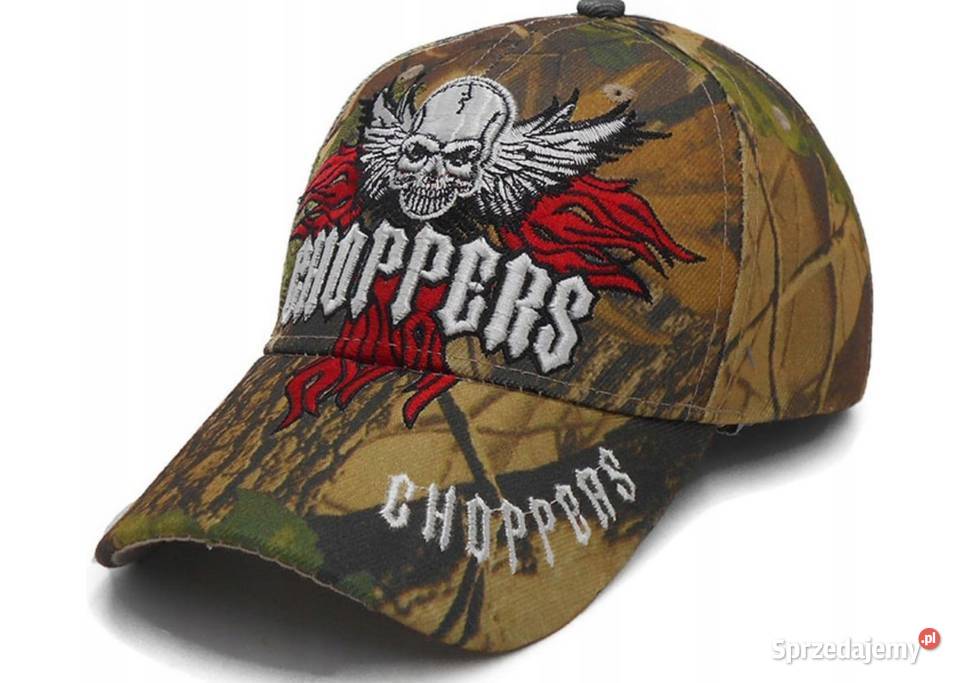 Czapka z daszkiem bejsbolówka motocyklowa Sosnowiec