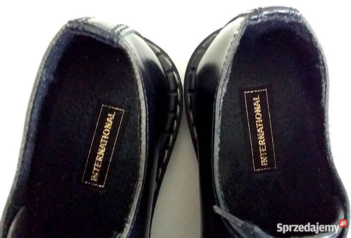 Nowe glany martensy półbuty czarne DK 38 245 25 śląskie Częstochowa