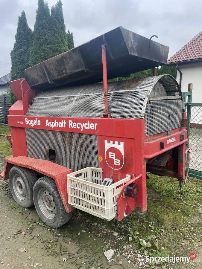 Recykler do asfaltu Bagela 7000 śląskie Katowice