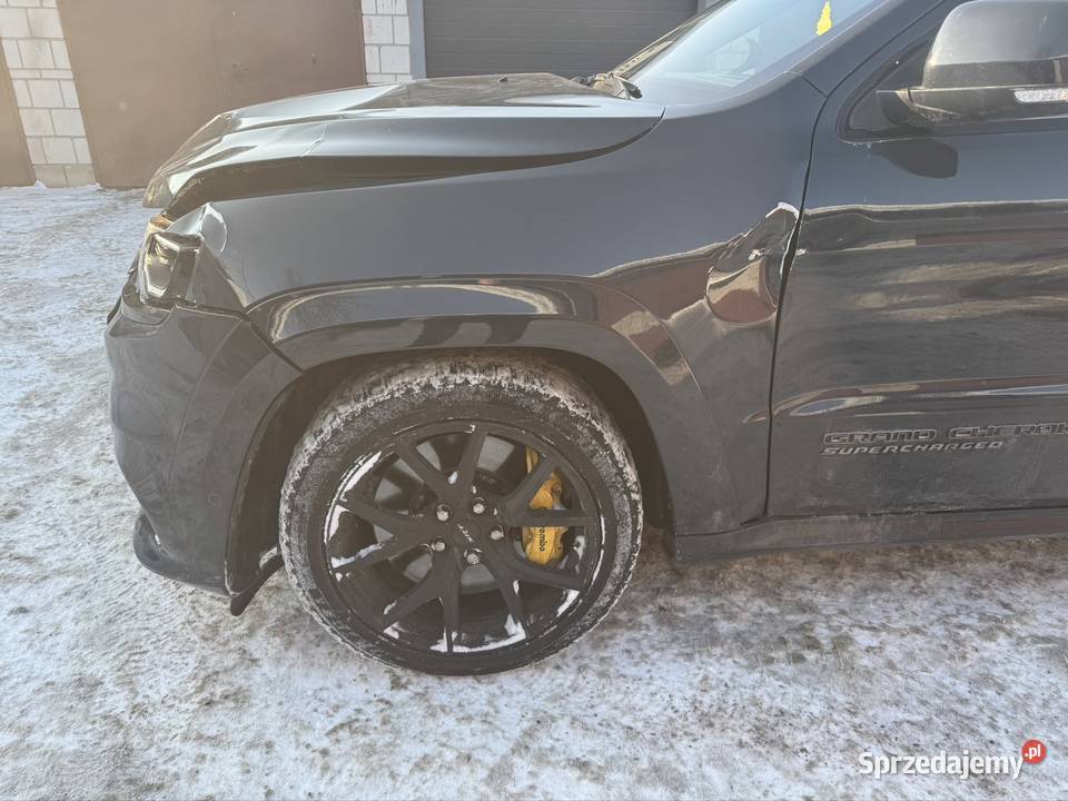 Jeep Grand Cherokee trackhawk Uszodzony automatyczna Olecko