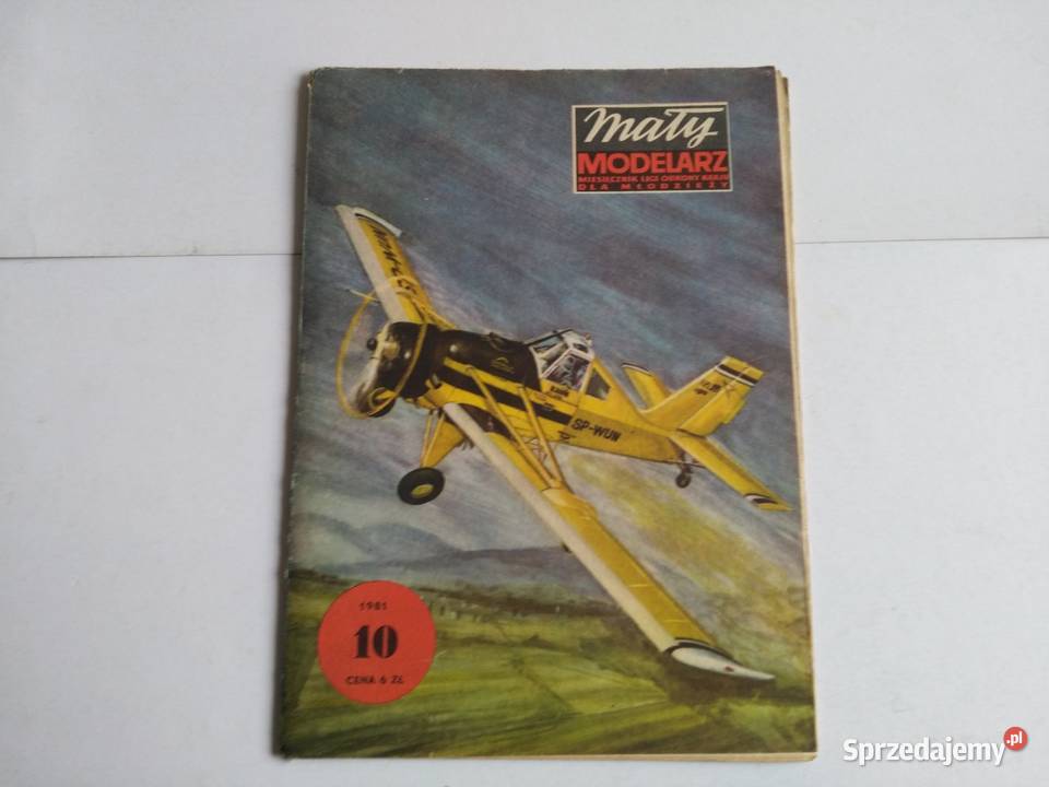 Mały Modelarz 101981 Samolot rolniczy PZL 106A śląskie