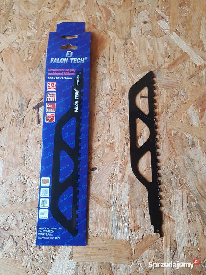 Brzeszczot do piły szablastej lisi ogon 305 mm Głogowa