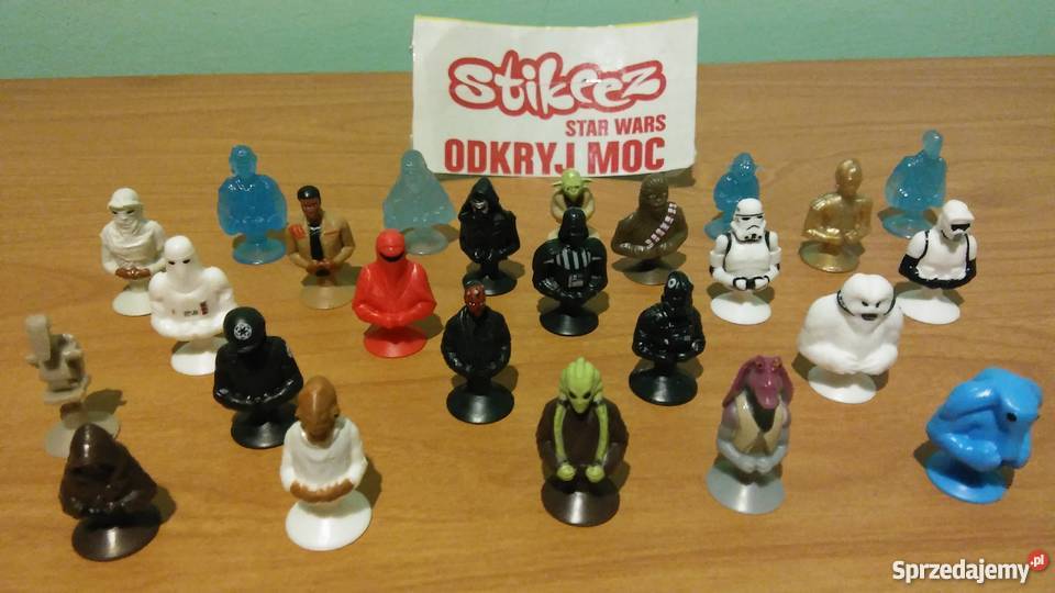 komplet Star Wars stikeez lidl Gwiezdne Wojny