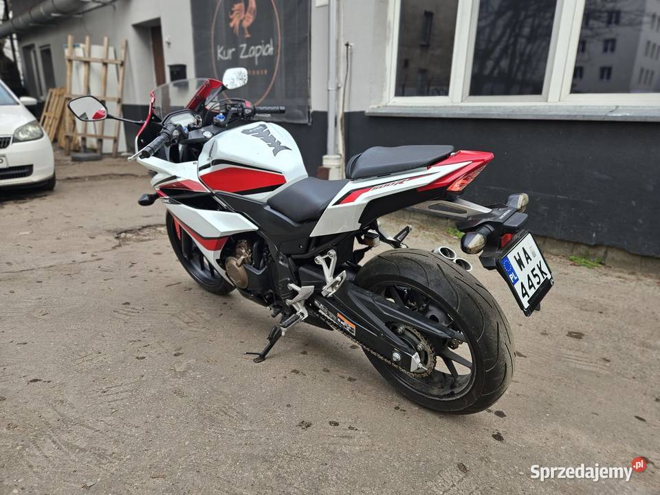 Honda CBR500 ABS Zadbana 2018 kat A2 3500 kW Warszawa
