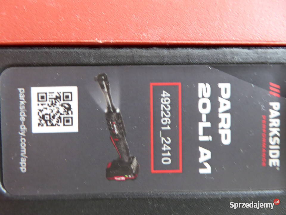 Nieużywana 20V grzechotka 75Nm PARKSIDE Olsztyn