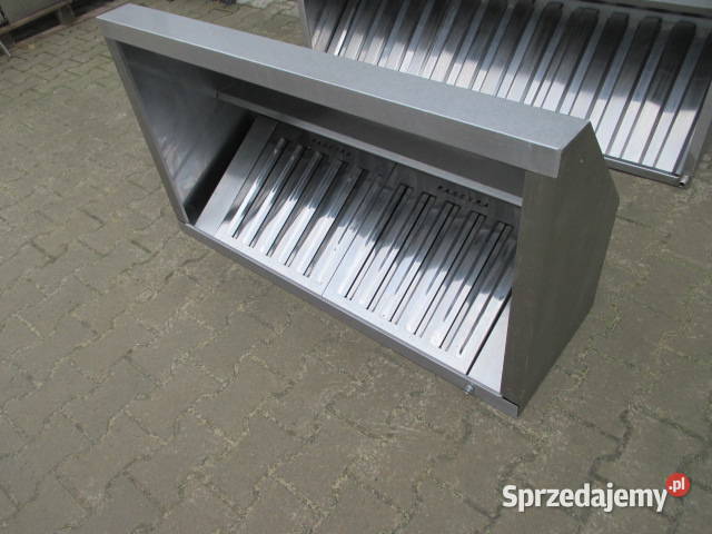 Solidny Okap Gastronomiczny z Filtrami 1207040 Gastronomia wielkopolskie Ostrów Wielkopolski