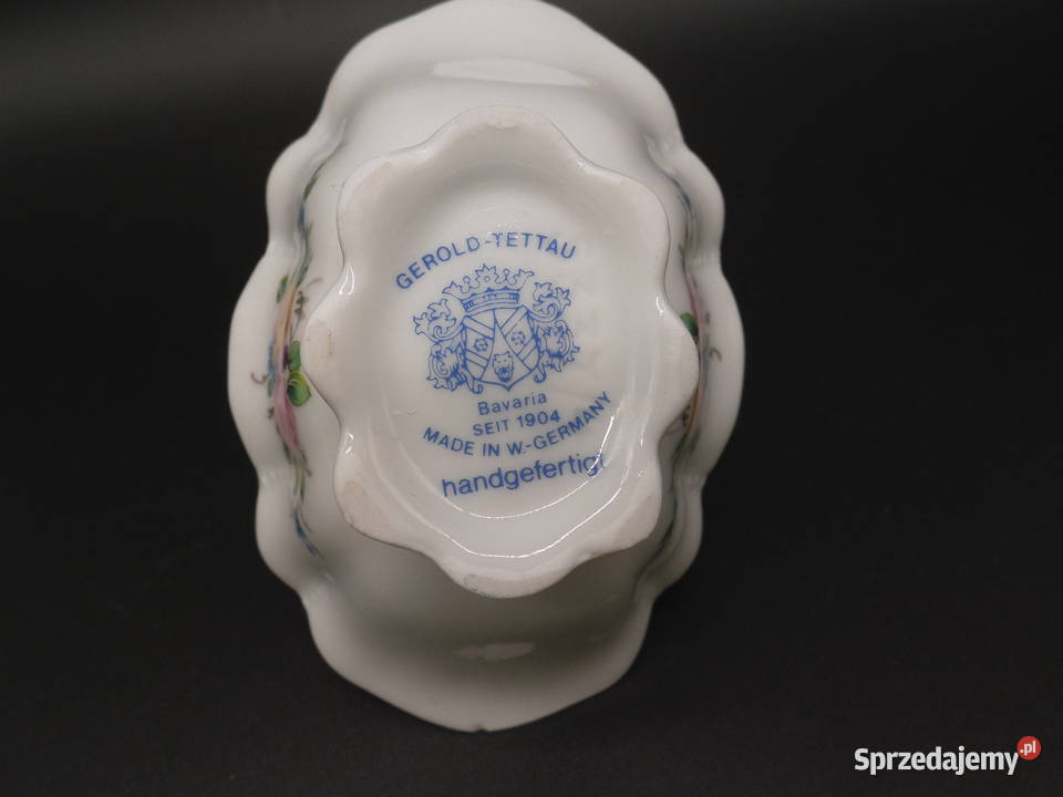 Porcelanowy Koszyczek GEROLDTETTAU Bavaria Raszków