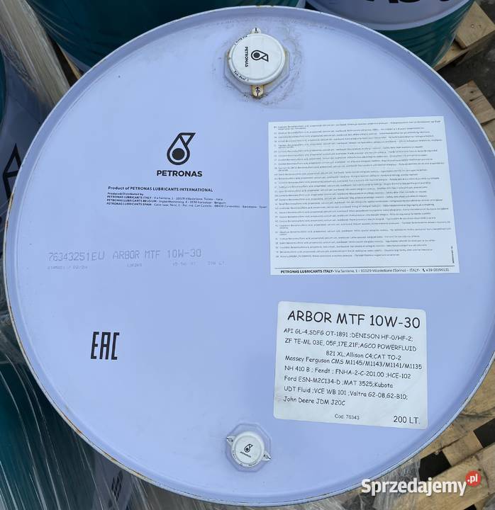 Olej PETRONAS ARBOR MTF 10W30 200L zamiennik Białystok