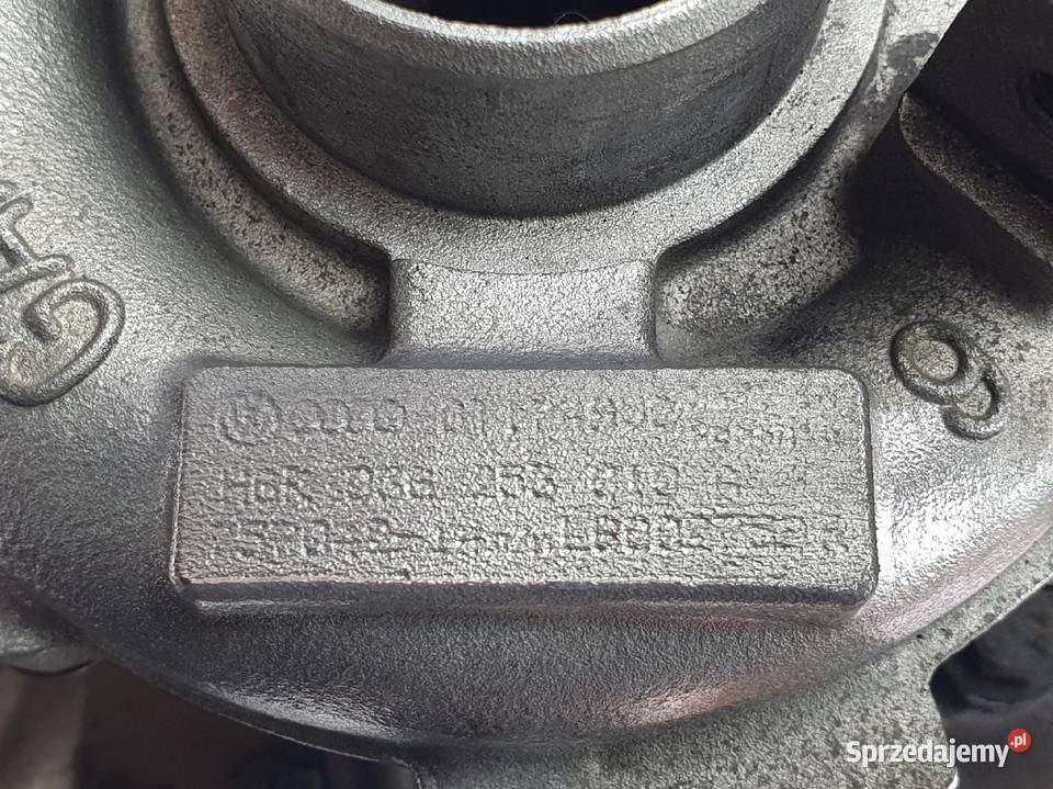 TURBOSPRĘŻARKA VW Golf V 20 TDI 03G253019A osobowe Chełm