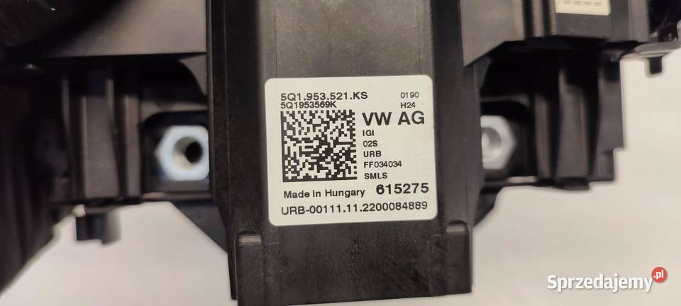 VW TIGUAN II MANETKI TAŚMA ZWIJAK 5Q1953569K dolnośląskie sprzedam