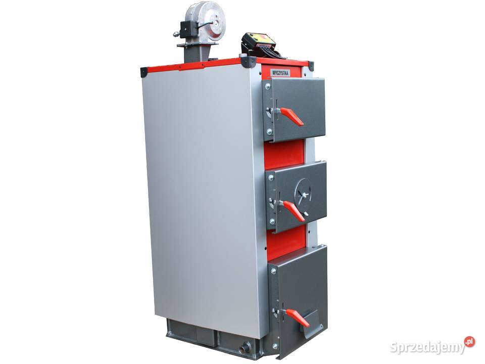 Kocioł Piec 12kW 90m2 Kotły Pleszew na DREWNO brykiet mazowieckie Warszawa