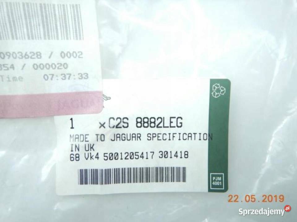 OSŁONA KOLUMNY KIEROWNICZEJ JAGUAR XTYPE 0208 Osłony i zaślepki